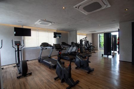 Studio para alugar com 25m², 1 quarto e sem vaga Studio para alugar com 25m², 1 quarto e sem vagaÁrea comum - Academia