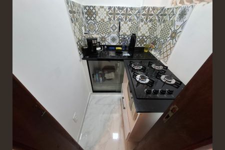 Cozinha  de apartamento à venda com 1 quarto, 35m² em Centro, Rio de Janeiro