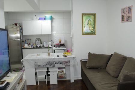 sala  de apartamento à venda com 1 quarto, 32m² em República, São Paulo