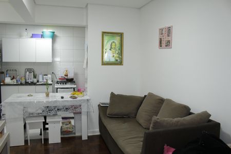 sala  de apartamento à venda com 1 quarto, 32m² em República, São Paulo