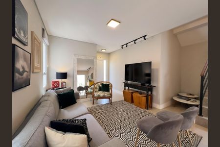 Sala de casa de condomínio para alugar com 3 quartos, 180m² em Paiquerê, Valinhos