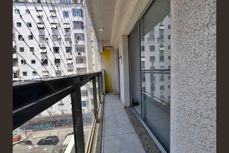 Apartamento à venda com 43m², 1 quarto e sem vaga Apartamento à venda com 43m², 1 quarto e sem vagaVaranda