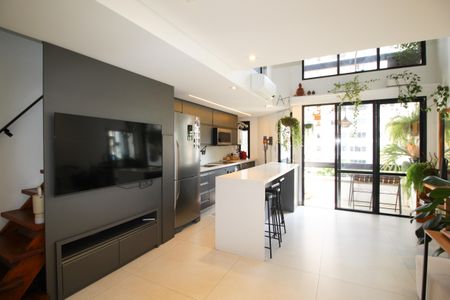 Sala de apartamento para alugar com 1 quarto, 63m² em Planalto Paulista, São Paulo