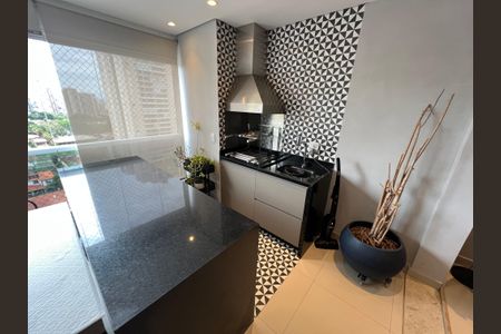 Varanda Goirmet de apartamento para alugar com 3 quartos, 126m² em Parque Sul, Ribeirão Preto