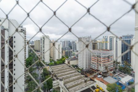 Vista da Sala de apartamento à venda com 3 quartos, 130m² em Indianópolis, São Paulo
