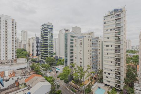 Vista da Sala de apartamento para alugar com 1 quarto, 45m² em Jardim Paulista, São Paulo