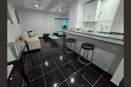 Cozinha de kitnet/studio para alugar com 1 quarto, 45m² em Jardim Paulista, São Paulo