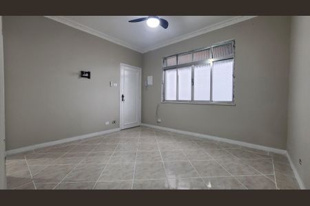 Sala de apartamento para alugar com 3 quartos, 80m² em Macuco, Santos