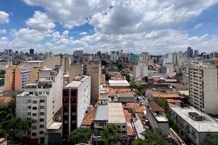 VIsta Sala de apartamento à venda com 1 quarto, 58m² em Bela Vista, São Paulo
