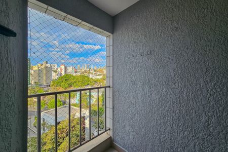 Varanda da Sala de kitnet/studio para alugar com 1 quarto, 38m² em Buritis, Belo Horizonte