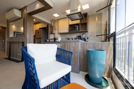 Varanda da Sala de apartamento para alugar com 2 quartos, 75m² em Green Valley, Barueri