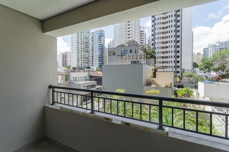 Varanda de kitnet/studio para alugar com 1 quarto, 29m² em Planalto Paulista, São Paulo