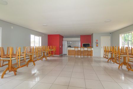 Apartamento para alugar com 49m², 2 quartos e 1 vaga Apartamento para alugar com 49m², 2 quartos e 1 vagaÁrea comum - Salão de festas