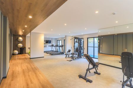 Studio à venda com 25m², 1 quarto e sem vaga Studio à venda com 25m², 1 quarto e sem vagaÁrea comum - Academia