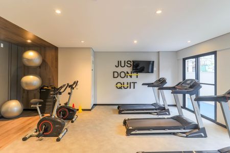 Studio à venda com 25m², 1 quarto e sem vaga Studio à venda com 25m², 1 quarto e sem vagaÁrea comum - Academia