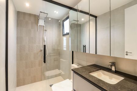 Studio à venda com 25m², 1 quarto e sem vaga Studio à venda com 25m², 1 quarto e sem vagaBanheiro