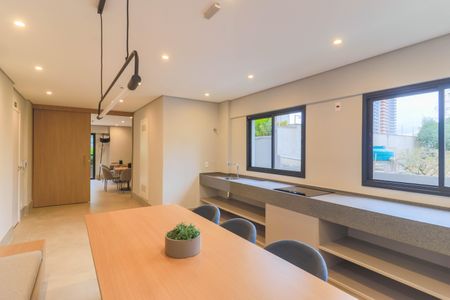 Studio à venda com 25m², 1 quarto e sem vaga Studio à venda com 25m², 1 quarto e sem vagaÁrea comum - Espaço Gourmet