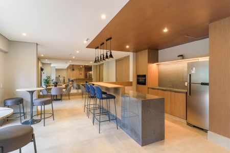 Studio à venda com 25m², 1 quarto e sem vaga Studio à venda com 25m², 1 quarto e sem vagaÁrea comum - Salão de festas