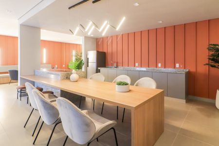 Apartamento à venda com 25m², 1 quarto e sem vaga Apartamento à venda com 25m², 1 quarto e sem vagaÁrea comum - Salão de festas