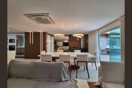 Sala  de apartamento à venda com 3 quartos, 358m² em Recreio dos Bandeirantes, Rio de Janeiro