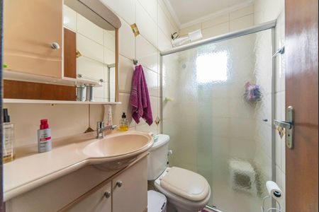 Banheiro de apartamento à venda com 3 quartos, 172m² em Vila Eldizia, Santo André