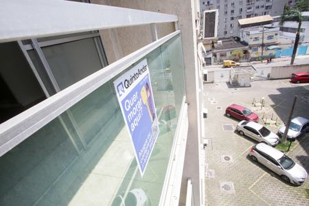 Varanda da Sala de kitnet/studio à venda com 1 quarto, 50m² em Tanque, Rio de Janeiro