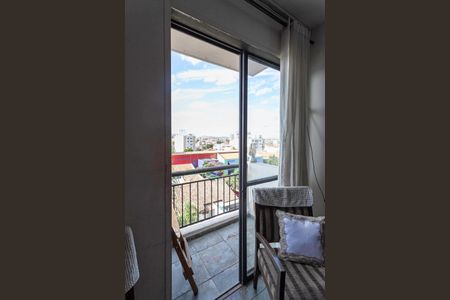 Varanda da sala de apartamento à venda com 3 quartos, 69m² em Santa Amelia, Belo Horizonte