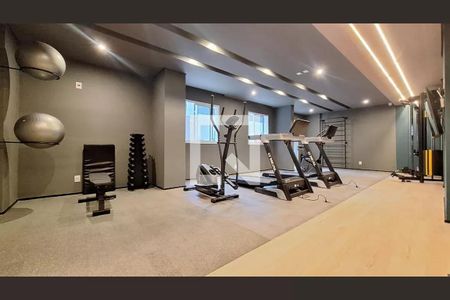 Apartamento para alugar com 25m², 1 quarto e sem vaga Apartamento para alugar com 25m², 1 quarto e sem vagaAcademia