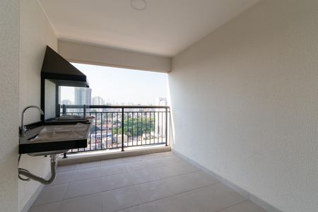 Varanda Gourmet de apartamento à venda com 2 quartos, 64m² em Jardim Independência (são Paulo), São Paulo