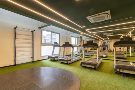 Studio à venda com 21m², 1 quarto e sem vaga Studio à venda com 21m², 1 quarto e sem vagaÁrea comum - Academia