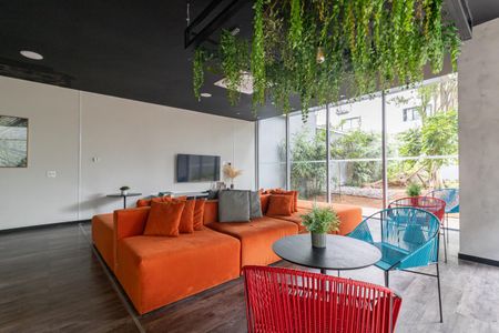 Studio à venda com 21m², 1 quarto e sem vaga Studio à venda com 21m², 1 quarto e sem vagaÁrea comum - Salão de festas