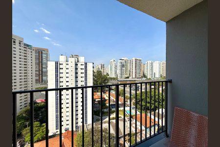 Sacada de apartamento para alugar com 1 quarto, 27m² em Campo Belo, São Paulo