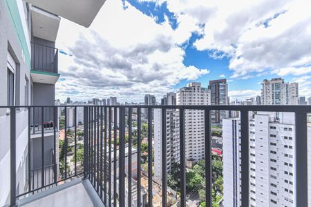 Varanda de apartamento à venda com 1 quarto, 26m² em Campo Belo, São Paulo