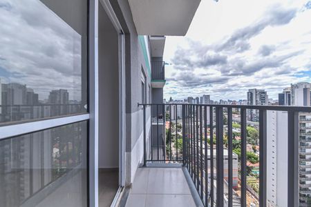 Varanda de apartamento à venda com 1 quarto, 26m² em Campo Belo, São Paulo