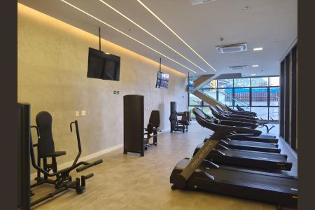 Studio à venda com 27m², 1 quarto e sem vaga Studio à venda com 27m², 1 quarto e sem vagaAcademia