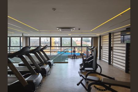 Studio à venda com 27m², 1 quarto e sem vaga Studio à venda com 27m², 1 quarto e sem vagaAcademia