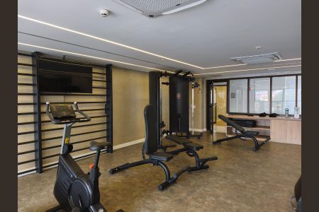 Studio à venda com 27m², 1 quarto e sem vaga Studio à venda com 27m², 1 quarto e sem vagaAcademia