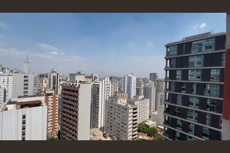 Vista da Sala de apartamento à venda com 2 quartos, 117m² em Cerqueira César, São Paulo