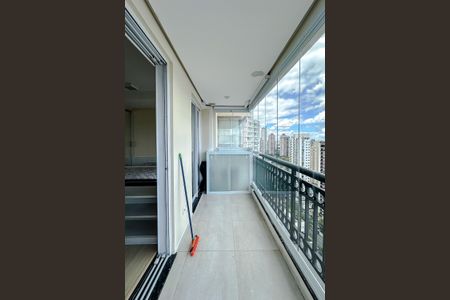 Varanda da Sala de kitnet/studio para alugar com 1 quarto, 40m² em Vila Regente Feijó, São Paulo
