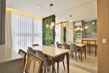 Sala  de apartamento para alugar com 2 quartos, 62m² em Granja Marileusa, Uberlândia