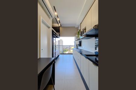 Studio à venda com 32m², 1 quarto e sem vagaCozinha