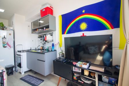 Apartamento à venda com 25m², 1 quarto e sem vaga Apartamento à venda com 25m², 1 quarto e sem vagaSala