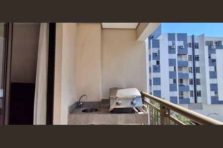 Varanda Gourmet de apartamento para alugar com 3 quartos, 90m² em Pantanal, Florianópolis