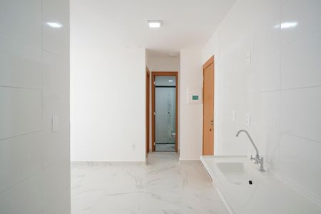 Apartamento para alugar com 35m², 2 quartos e 1 vagaCozinha e Área de Serviço