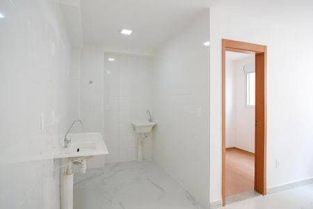 Apartamento para alugar com 35m², 2 quartos e 1 vagaCozinha e Área de Serviço