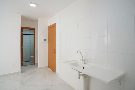 Apartamento para alugar com 35m², 2 quartos e 1 vagaCozinha e Área de Serviço