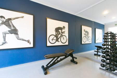 Apartamento para alugar com 32m², 2 quartos e sem vaga Apartamento para alugar com 32m², 2 quartos e sem vagaÁrea comum - Academia