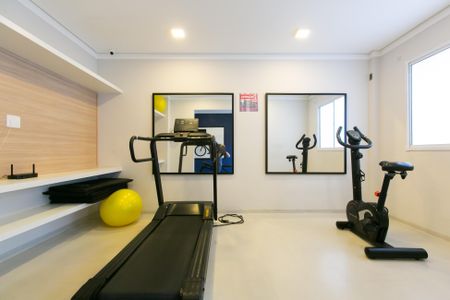 Apartamento para alugar com 32m², 2 quartos e sem vaga Apartamento para alugar com 32m², 2 quartos e sem vagaÁrea comum - Academia