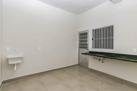 Cozinha e Área de Serviço de casa para alugar com 1 quarto, 25m² em Jardim Seckler, São Paulo