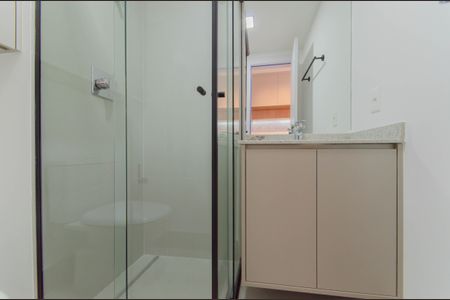 Banheiro de kitnet/studio para alugar com 1 quarto, 30m² em Vila Mariana, São Paulo